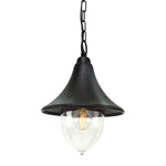 Decolight Nora Black Outdoor Ceiling Lantern - Decolight Ltd 