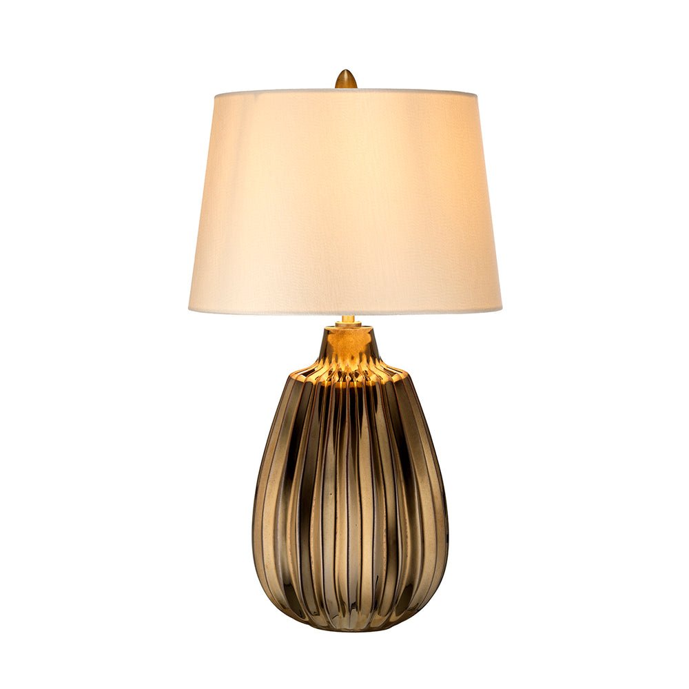 Decolight Hudson Bronze Ceramic Table Lamp - Decolight Ltd 