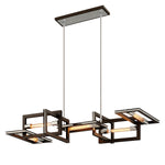Outlet Troy Lighting Enigma Bronze/ Black Linear  Vintage Industrial Ceiling Pendant Light