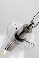 Hudson Valley Ivy Polished Nickel Small Ceiling Pendant - Decolight Ltd 