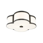 Hudson Valley Old Bronze Chandler Flush Mount Ceiling Light - Decolight Ltd 