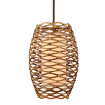 Troy Lighting Small Balboa Bronze Ceiling Light