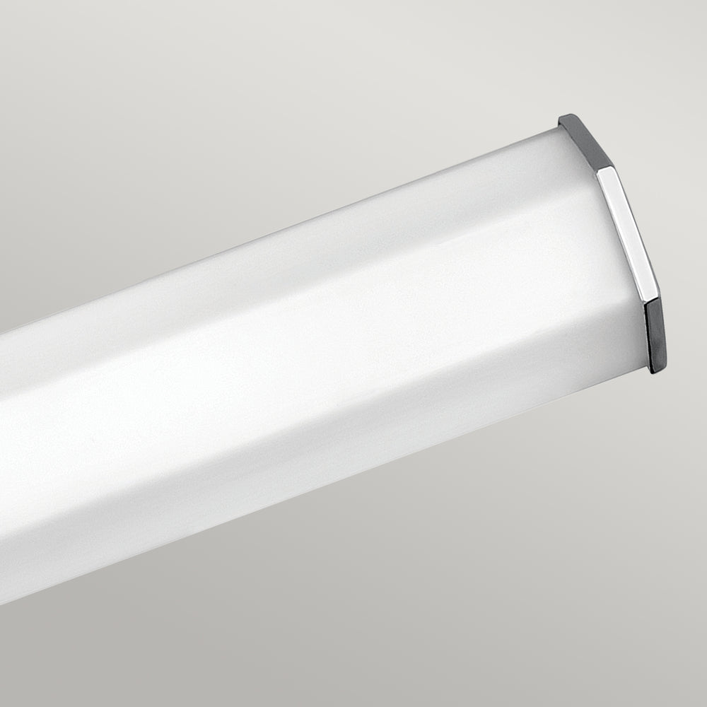 Quintiesse Facet Dual LED Wall Light  Polished Chrome - Decolight Ltd 