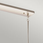 Quintiesse Kimrose 10 Light Linear Chandelier  Polished Nickel - Decolight Ltd 