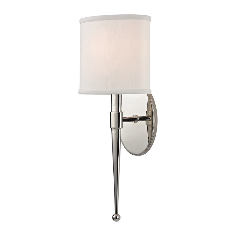 Hudson Valley Madison Polished Nickel Wall Light