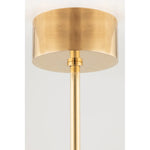 Hudson Valley Saturn Brass Disc Ceiling Pendant Light - Decolight Ltd 