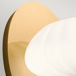 Quintiesse Pim 1 Light Wall Light  Fox Gold - Decolight Ltd 