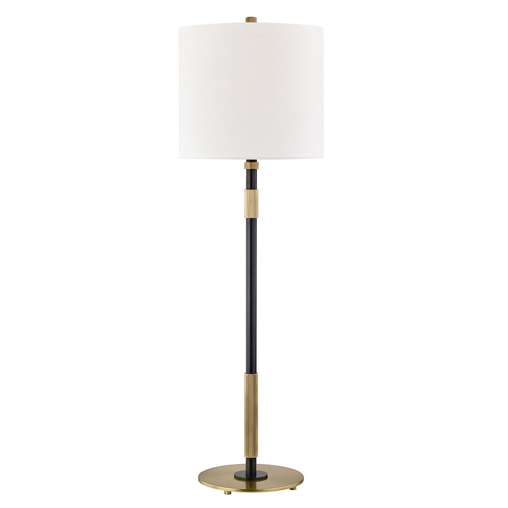 Hudson Valley Aged Old Bronze & Brass Table Lamp