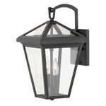 Quintiesse Alford Place 2 Light Medium Wall Lantern Museum Black - Decolight Ltd 