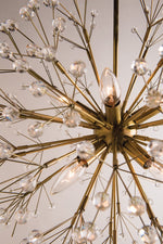 Hudson Valley Small Aged Brass Dunkirk Ceiling Pendant - Decolight Ltd 