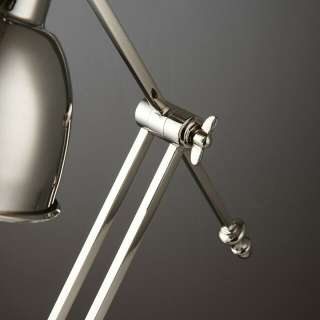Decolight Chelsea Nickel Desk Lamp - Decolight Ltd 