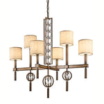 Decolight Clarence 6lt  Chandelier