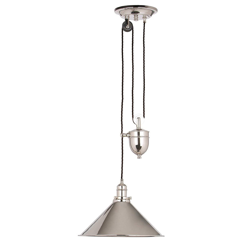 Decolight Avignon Rise and Fall Nickel  Pendant - Decolight Ltd 