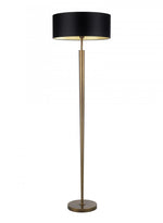 Heathfield Torchere Antique Brass Floor Lamp - Decolight Ltd 